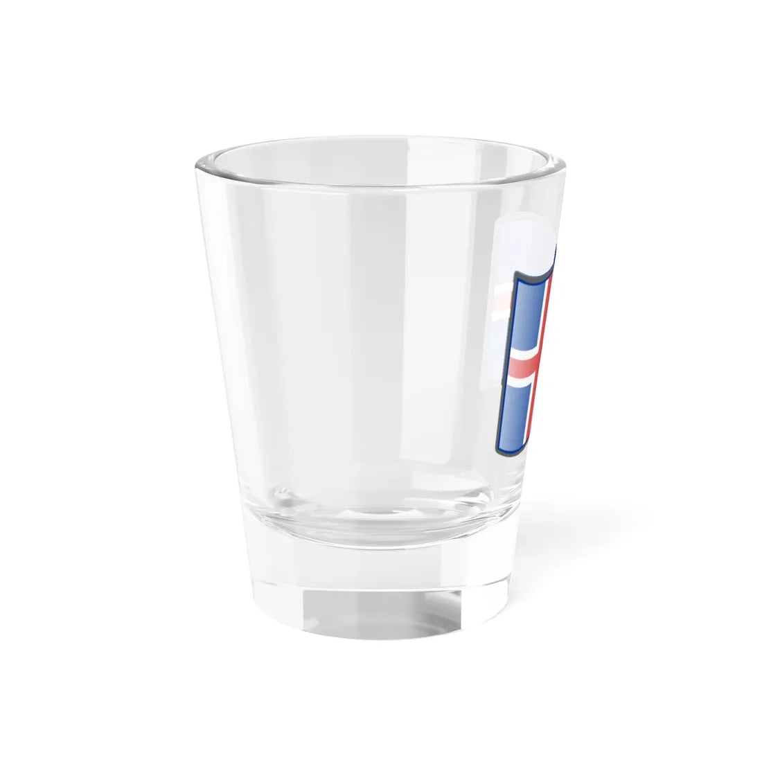 Nuvola Icelandic flag (Iceland) Shot Glass 1.5oz - Go Mug Yourself