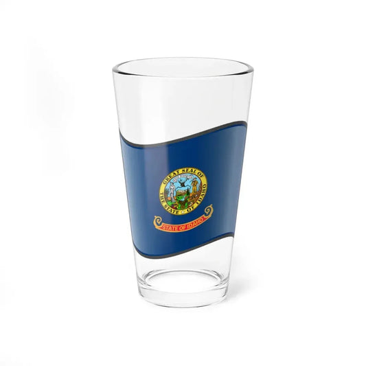 Nuvola Idaho flag (United States) Pint Glass 16oz 16oz - Go Mug Yourself