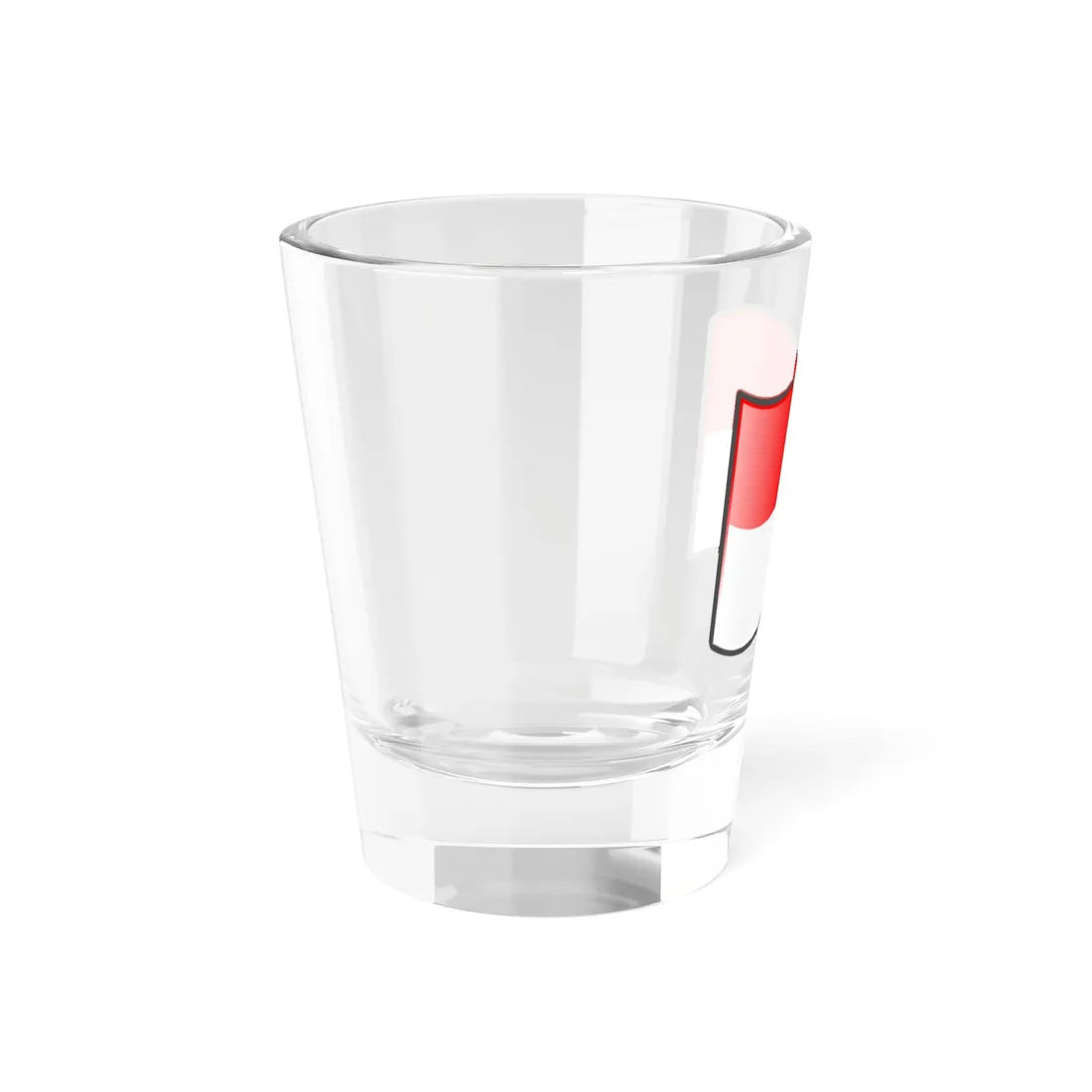Nuvola Indonesian flag (Indonesia) Shot Glass 1.5oz - Go Mug Yourself