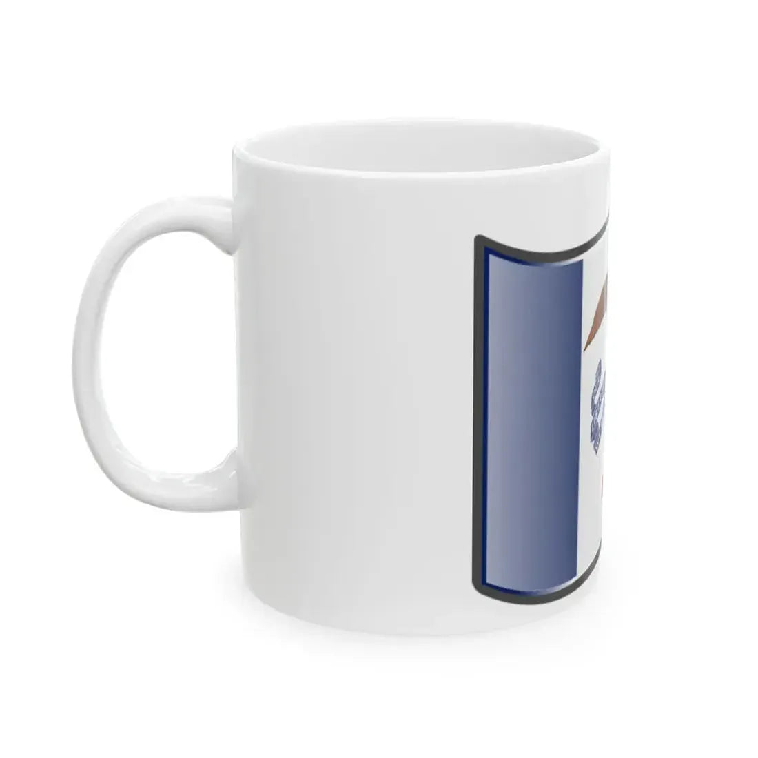 Nuvola Iowa flag (United States) White Coffee Mug - Go Mug Yourself