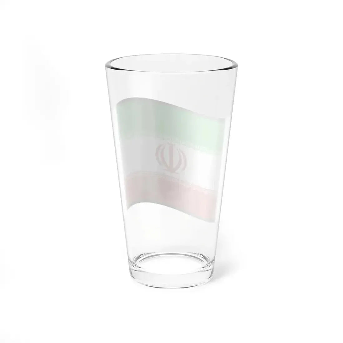 Nuvola Iranian flag (Iran) Pint Glass 16oz - Go Mug Yourself