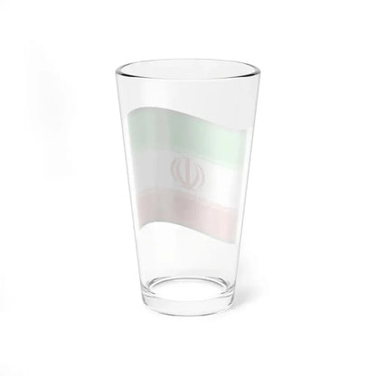 Nuvola Iranian flag (Iran) Pint Glass 16oz - Go Mug Yourself