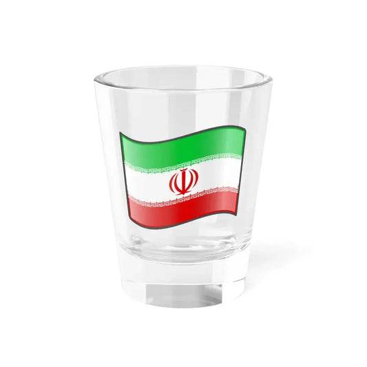 Nuvola Iranian flag (Iran) Shot Glass 1.5oz 1.5oz - Go Mug Yourself