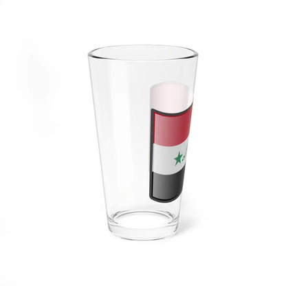 Nuvola Iraq flag 1991-2004 (Iraq) Pint Glass 16oz - Go Mug Yourself