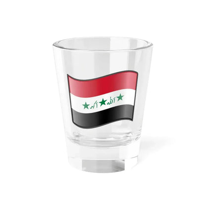 Nuvola Iraq flag 1991-2004 (Iraq) Shot Glass 1.5oz 1.5oz - Go Mug Yourself