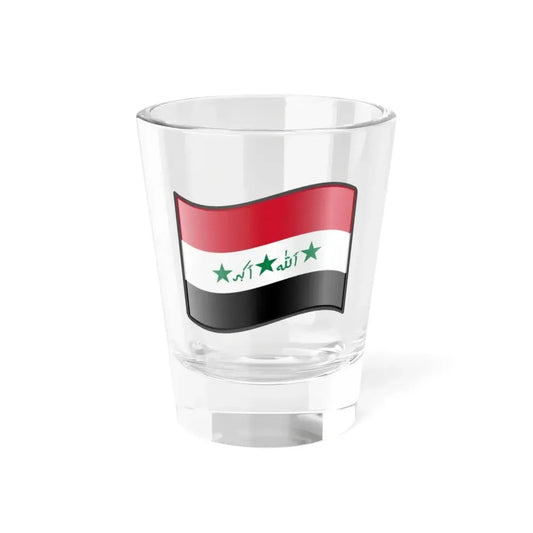 Nuvola Iraq flag 1991-2004 (Iraq) Shot Glass 1.5oz 1.5oz - Go Mug Yourself