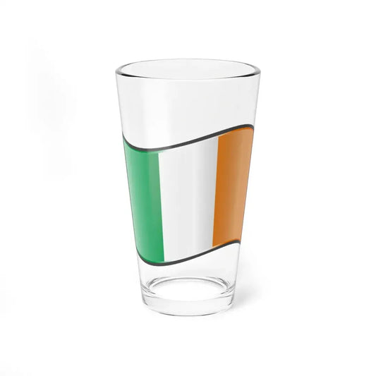 Nuvola Irish flag (Ireland) Pint Glass 16oz 16oz - Go Mug Yourself