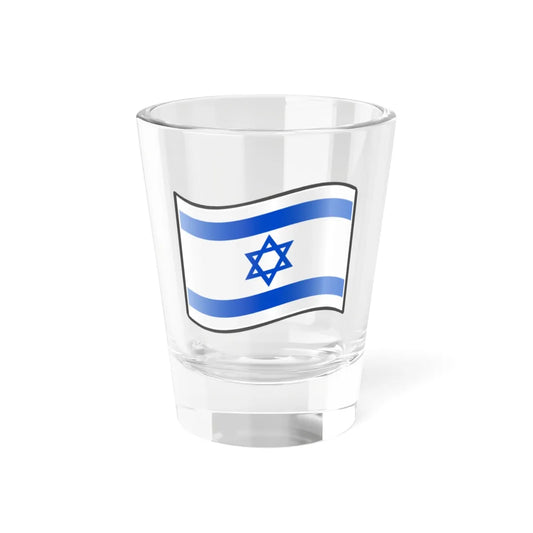 Nuvola Israeli flag (Israel) Shot Glass 1.5oz 1.5oz - Go Mug Yourself