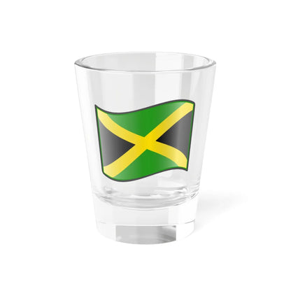 Nuvola Jamaican flag (Jamaica) Shot Glass 1.5oz 1.5oz - Go Mug Yourself