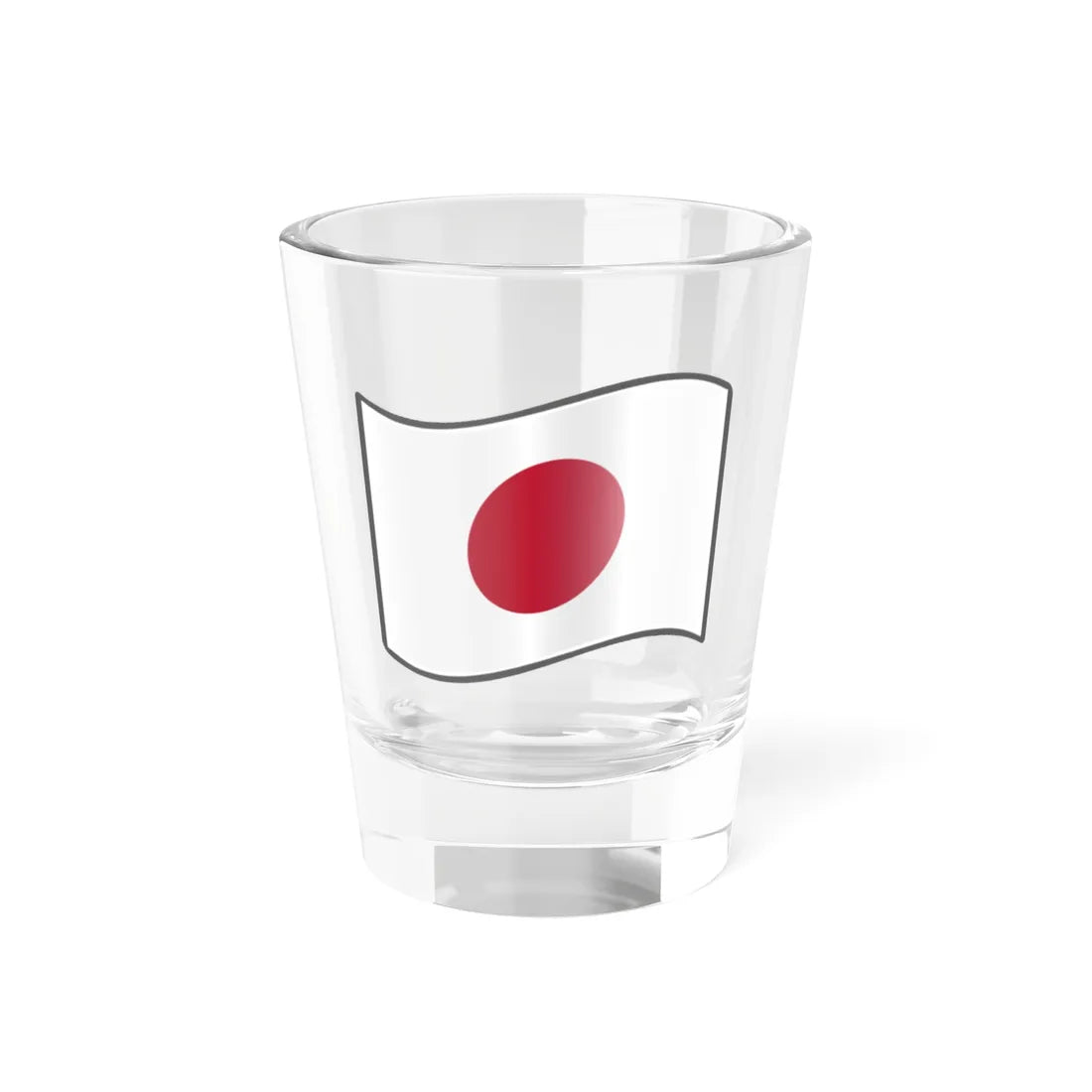 Nuvola Japan flag (Japan) Shot Glass 1.5oz 1.5oz - Go Mug Yourself