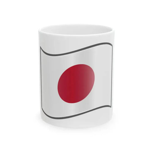 Nuvola Japan flag (Japan) White Coffee Mug 11oz - Go Mug Yourself