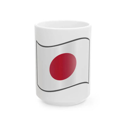 Nuvola Japan flag (Japan) White Coffee Mug 15oz - Go Mug Yourself