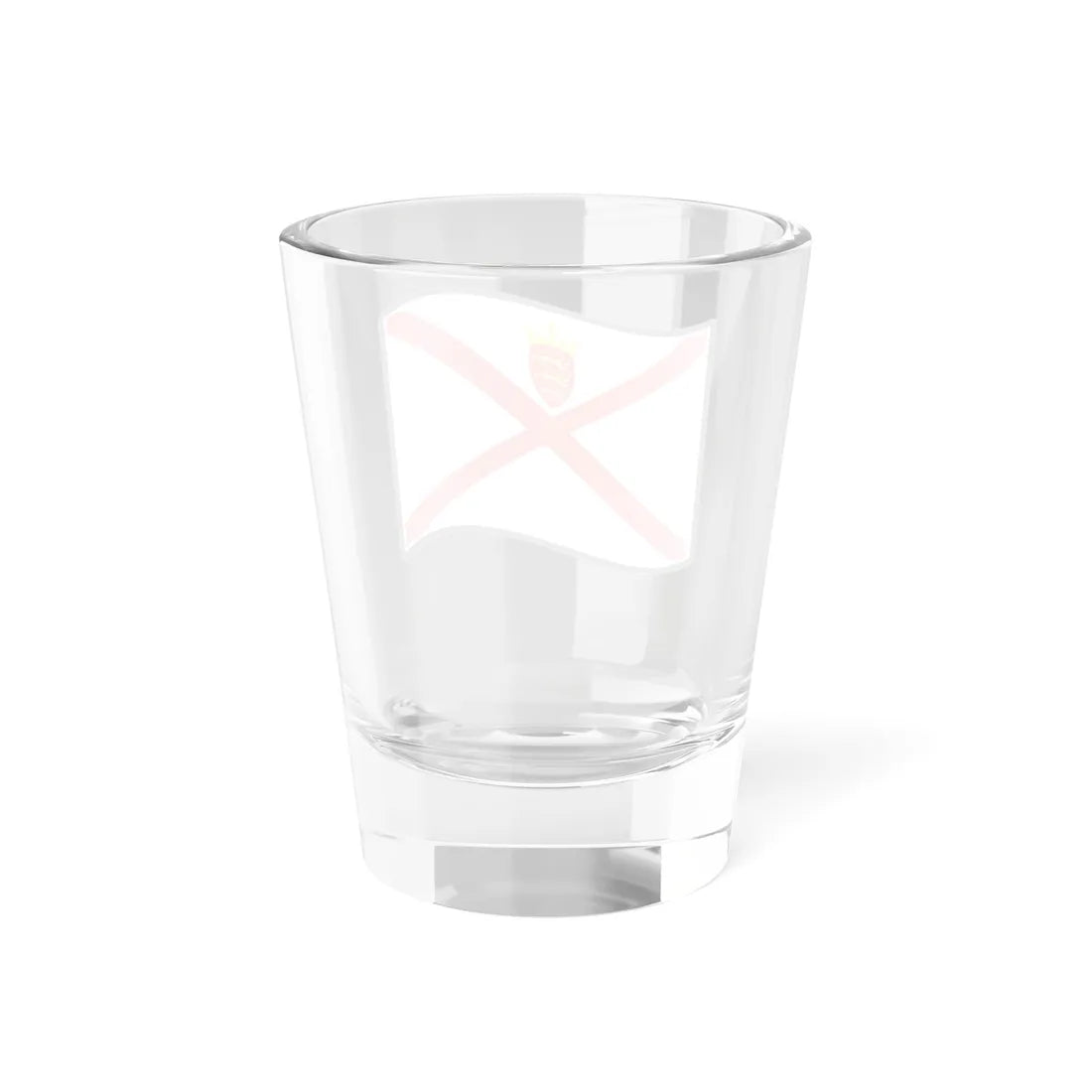 Nuvola Jersey flag (United Kingdom) Shot Glass 1.5oz - Go Mug Yourself