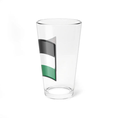 Nuvola Jordan flag (Jordan) Pint Glass 16oz - Go Mug Yourself