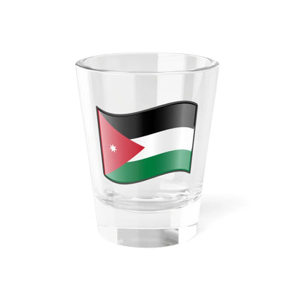 Nuvola Jordan flag (Jordan) Shot Glass 1.5oz 1.5oz - Go Mug Yourself