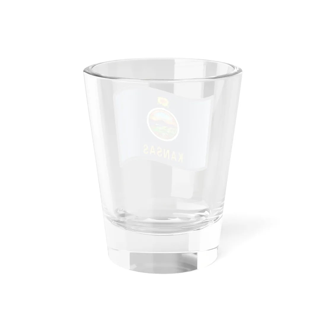 Nuvola Kansas flag (United States) Shot Glass 1.5oz - Go Mug Yourself