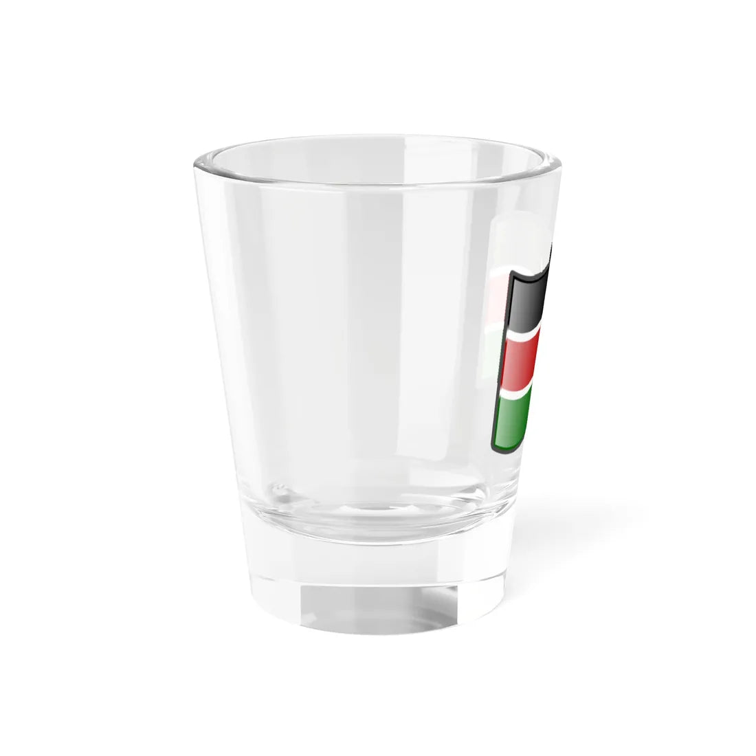 Nuvola Kenyan flag (Kenya) Shot Glass 1.5oz - Go Mug Yourself