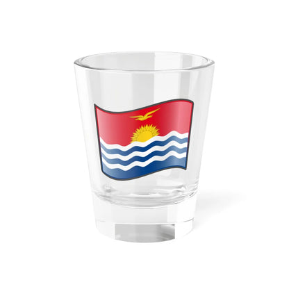 Nuvola Kiribati flag (Kiribati) Shot Glass 1.5oz 1.5oz - Go Mug Yourself