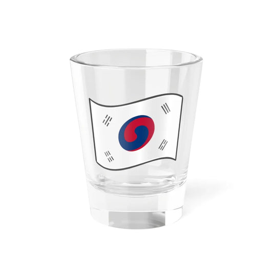 Nuvola Korea 1882 flag (Korea) Shot Glass 1.5oz 1.5oz - Go Mug Yourself