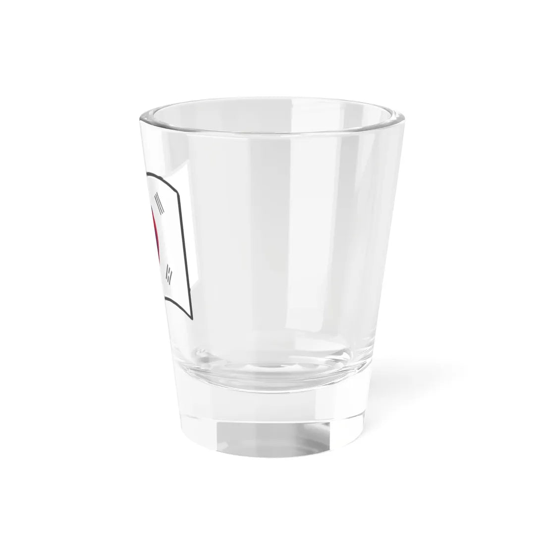 Nuvola Korea 1882 flag (Korea) Shot Glass 1.5oz - Go Mug Yourself