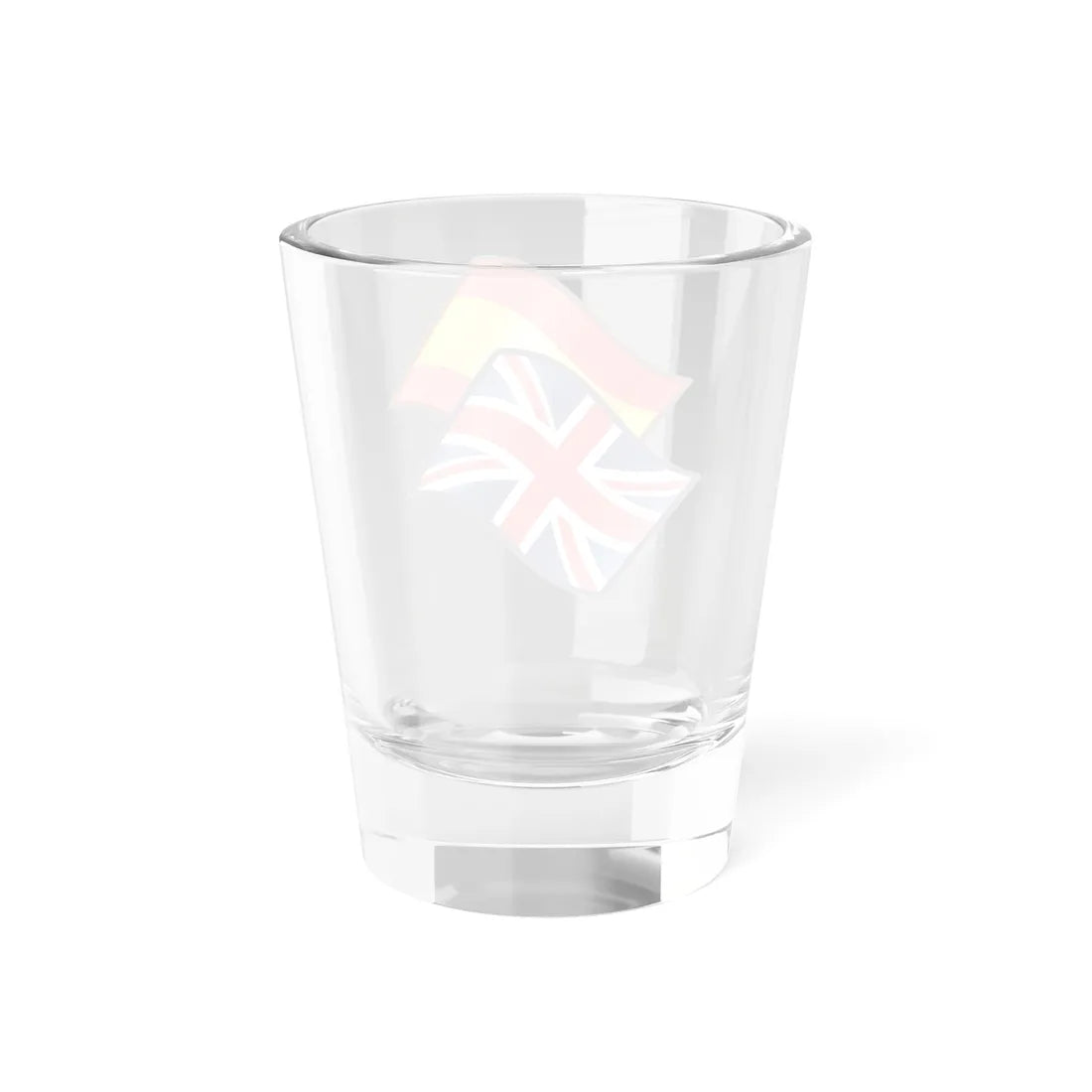 Nuvola lang eng-spa (Spain) Shot Glass 1.5oz - Go Mug Yourself