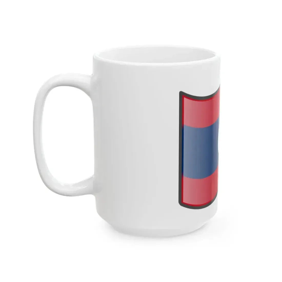 Nuvola Laotian flag (Laos) White Coffee Mug - Go Mug Yourself