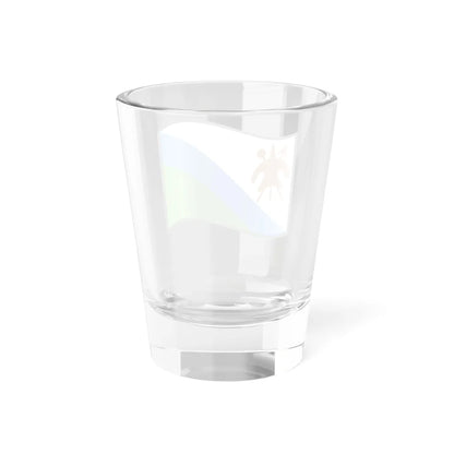 Nuvola Lesotho flag 1987-2006 (Lesotho) Shot Glass 1.5oz - Go Mug Yourself