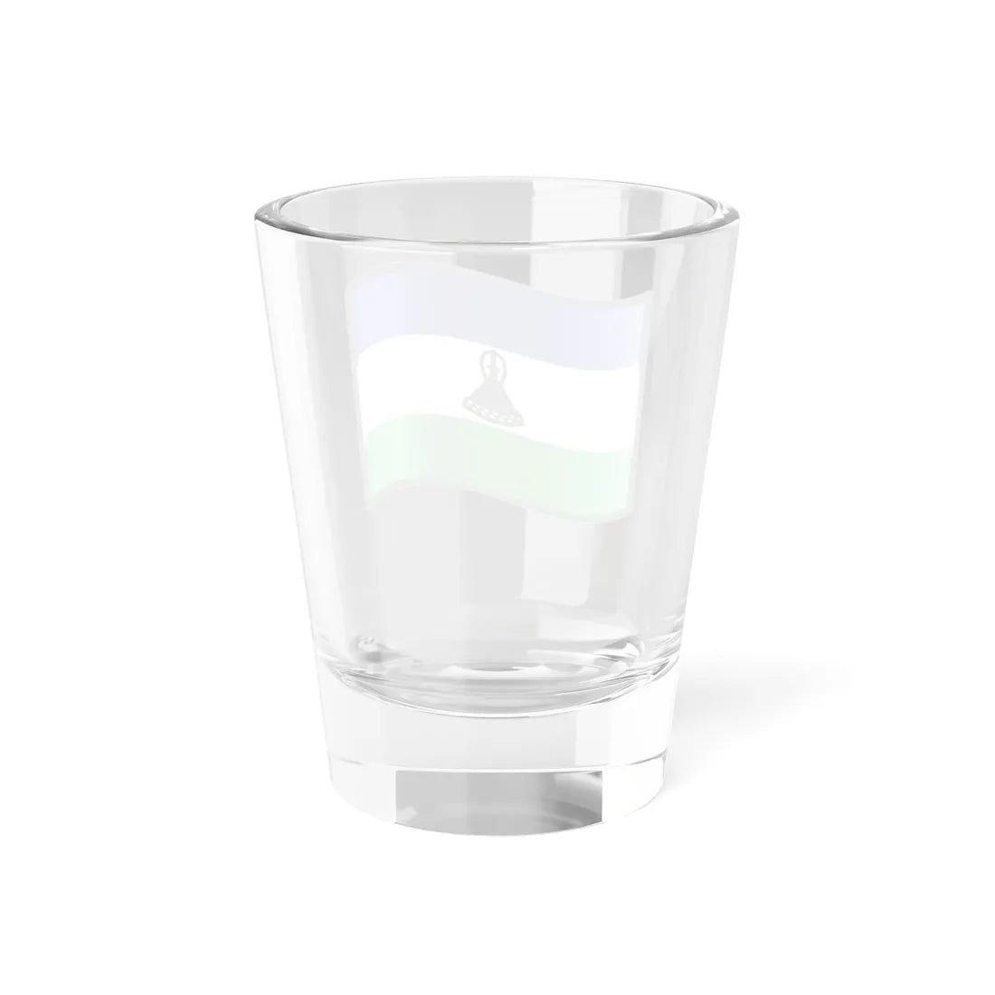 Nuvola Lesotho flag (Lesotho) Shot Glass 1.5oz - Go Mug Yourself
