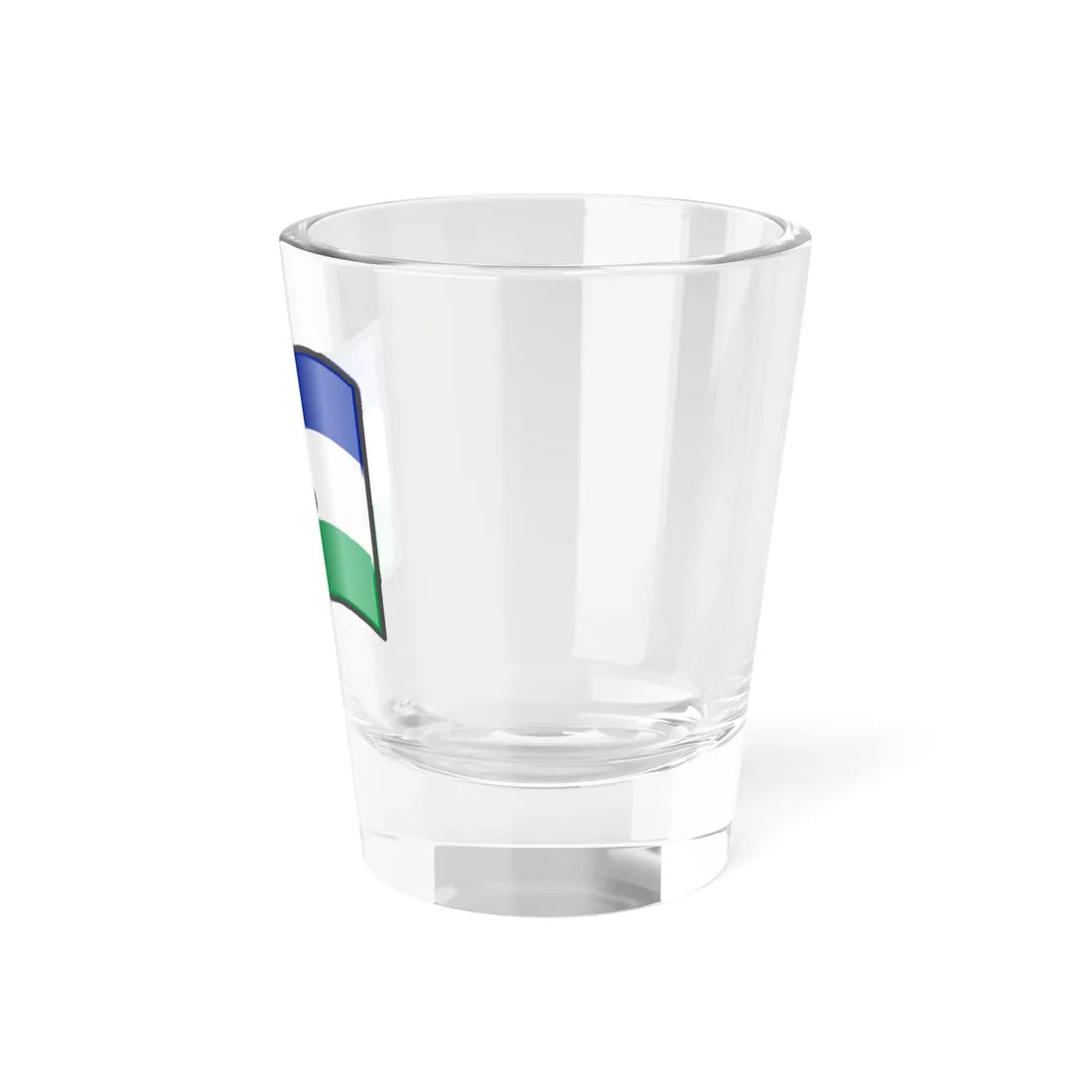 Nuvola Lesotho flag (Lesotho) Shot Glass 1.5oz - Go Mug Yourself