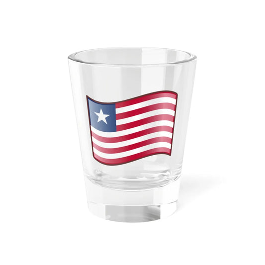 Nuvola Liberian flag (Liberia) Shot Glass 1.5oz 1.5oz - Go Mug Yourself