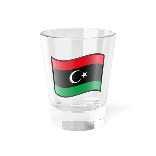 Nuvola Libya flag (Libya) Shot Glass 1.5oz 1.5oz - Go Mug Yourself