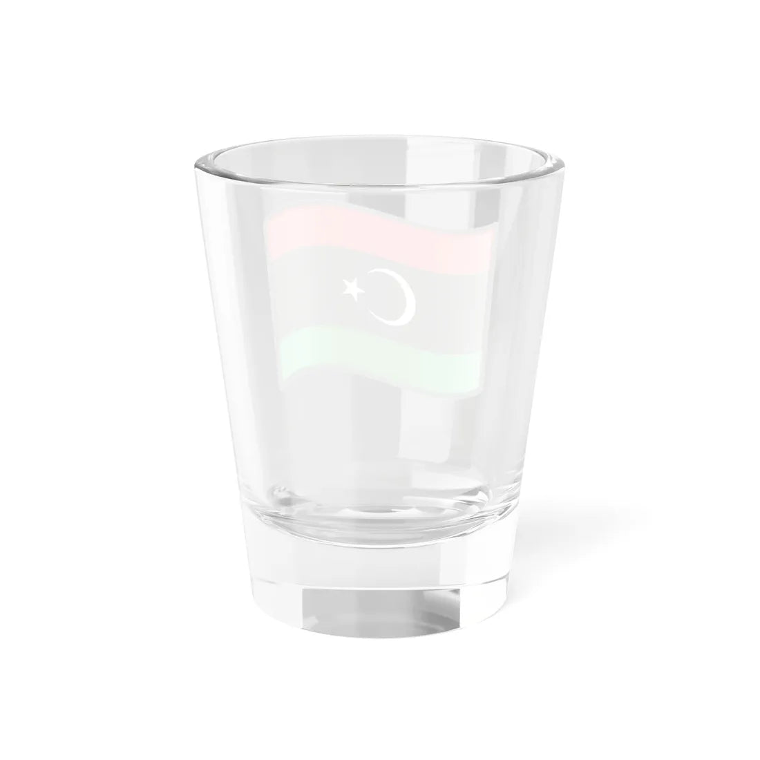 Nuvola Libya flag (Libya) Shot Glass 1.5oz - Go Mug Yourself