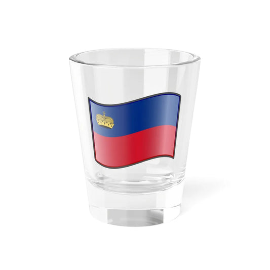 Nuvola Liechtensteiner flag (Liechtenstein) Shot Glass 1.5oz 1.5oz - Go Mug Yourself