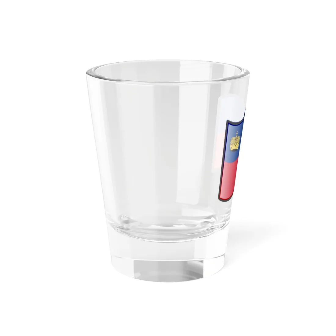 Nuvola Liechtensteiner flag (Liechtenstein) Shot Glass 1.5oz - Go Mug Yourself