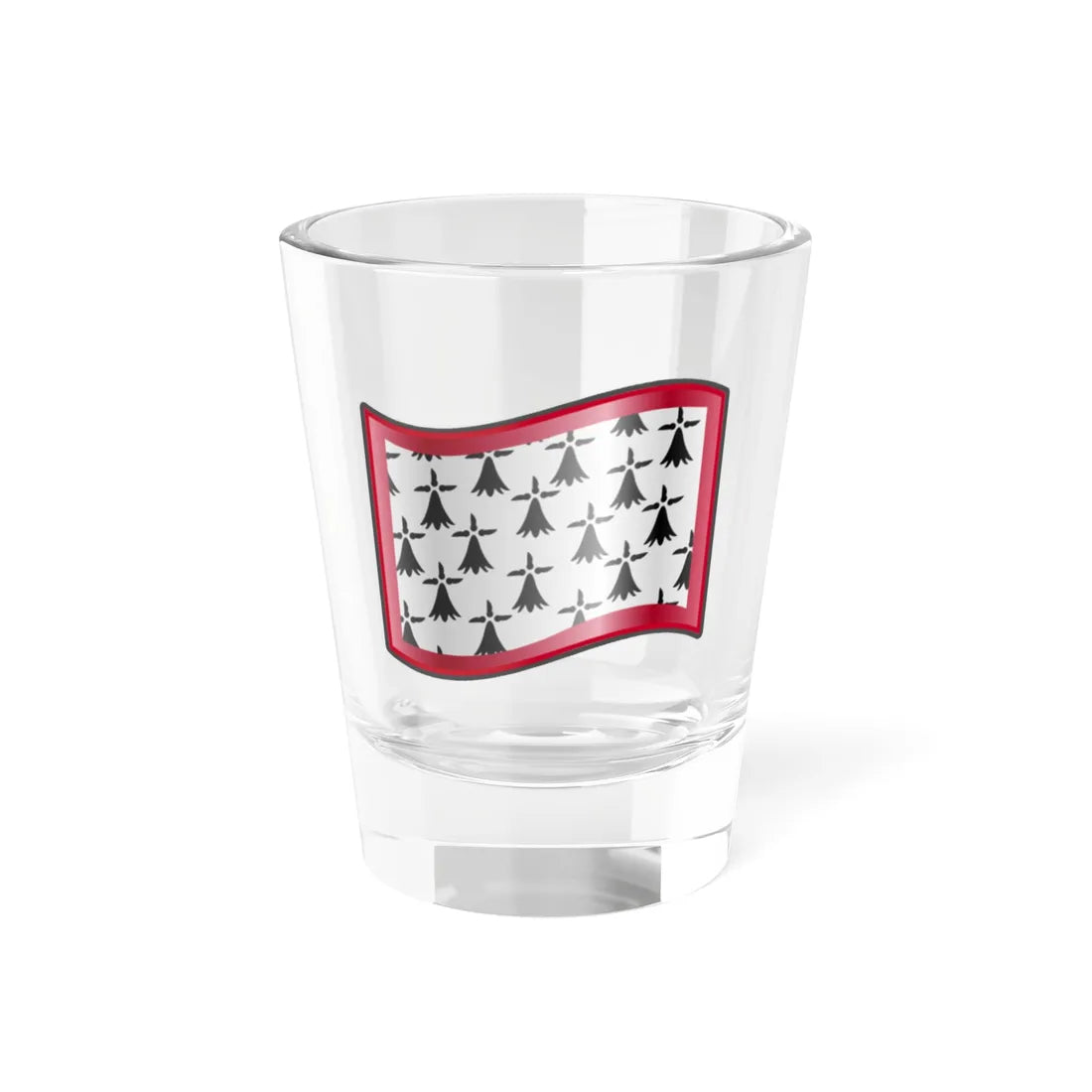Nuvola Limousin flag (France) Shot Glass 1.5oz 1.5oz - Go Mug Yourself