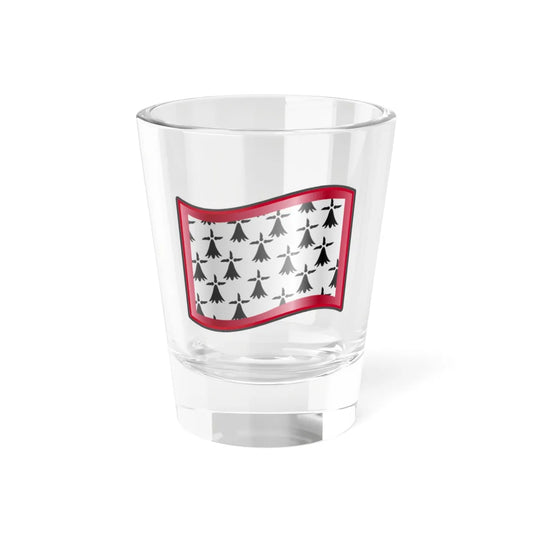 Nuvola Limousin flag (France) Shot Glass 1.5oz 1.5oz - Go Mug Yourself