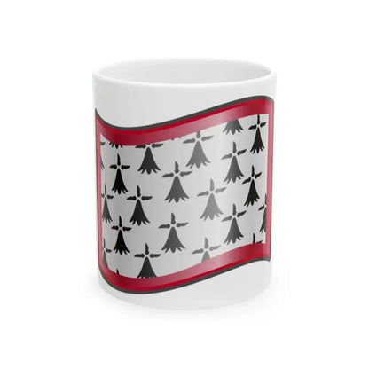 Nuvola Limousin flag (France) White Coffee Mug 11oz - Go Mug Yourself
