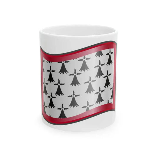 Nuvola Limousin flag (France) White Coffee Mug 11oz - Go Mug Yourself