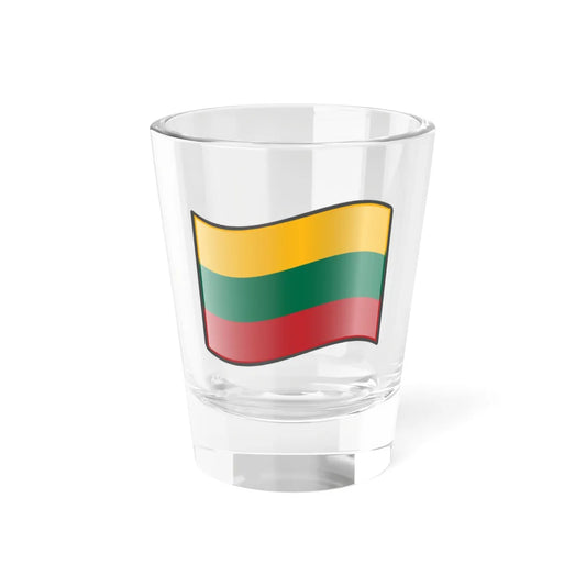 Nuvola Lithuanian flag (Lithuania) Shot Glass 1.5oz 1.5oz - Go Mug Yourself