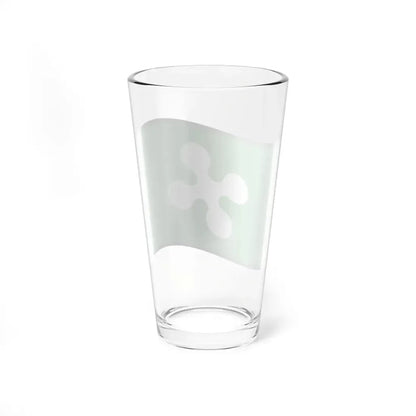 Nuvola Lombardy flag (Italy) Pint Glass 16oz - Go Mug Yourself