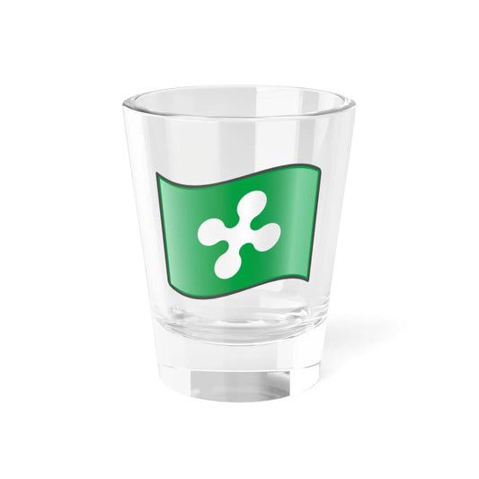Nuvola Lombardy flag (Italy) Shot Glass 1.5oz 1.5oz - Go Mug Yourself