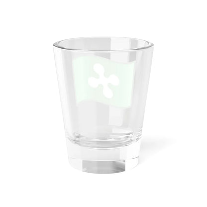 Nuvola Lombardy flag (Italy) Shot Glass 1.5oz - Go Mug Yourself