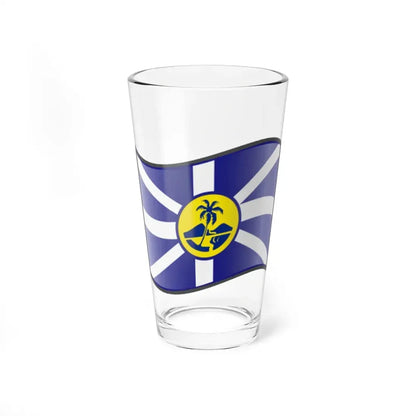 Nuvola Lord Howe Island flag (Australia) Pint Glass 16oz 16oz - Go Mug Yourself