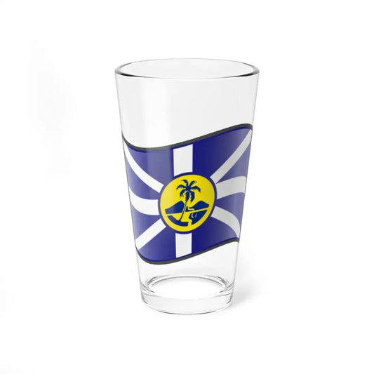 Nuvola Lord Howe Island flag (Australia) Pint Glass 16oz 16oz - Go Mug Yourself
