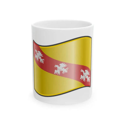 Nuvola Lorraine flag (France) White Coffee Mug 11oz - Go Mug Yourself
