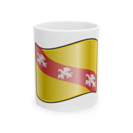 Nuvola Lorraine flag (France) White Coffee Mug 11oz - Go Mug Yourself