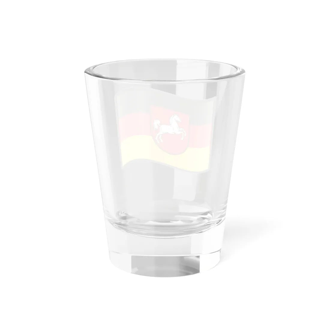 Nuvola Lower Saxony flag (Germany) Shot Glass 1.5oz - Go Mug Yourself