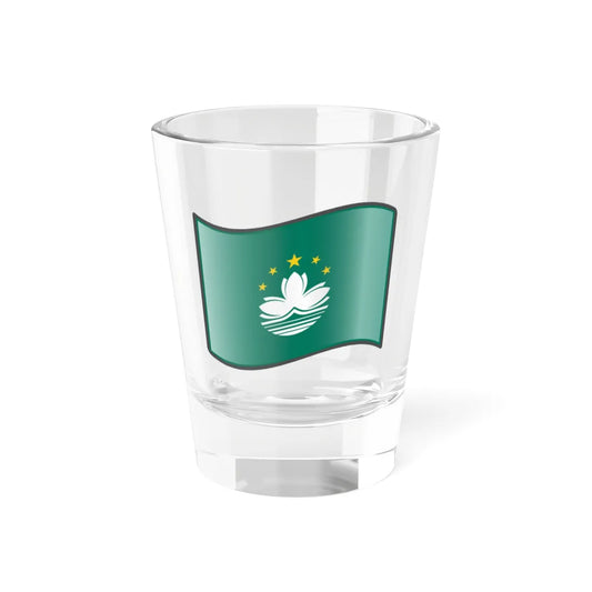 Nuvola Macau flag (China) Shot Glass 1.5oz 1.5oz - Go Mug Yourself