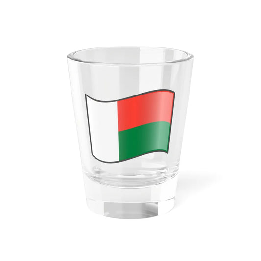 Nuvola Madagascar flag (Madagascar) Shot Glass 1.5oz 1.5oz - Go Mug Yourself