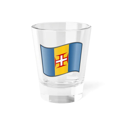 Nuvola Madeira flag (Portugal) Shot Glass 1.5oz 1.5oz - Go Mug Yourself